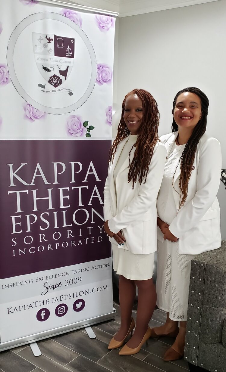 Kappa Theta Epsilon Sorority | Gamma Chapter members at Convocation 2022