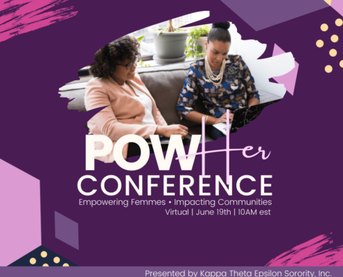 Black femme women's conference hosted by Kappa Theta Epsilon